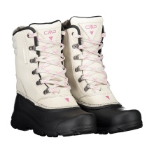 CMP Winter Boots Kinos Snow Boot WP 2.0 (suede, waterproof overshoe) chalk white/pink Women